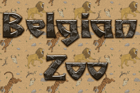 Belgian Zoo: A Unique Typographic Adventure