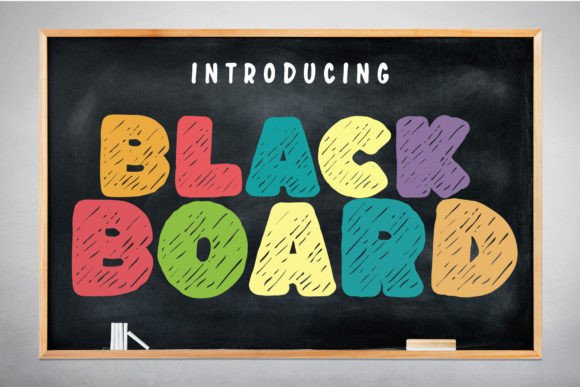 Blackboard: A Fun and Functional Display Font for Creative Projects