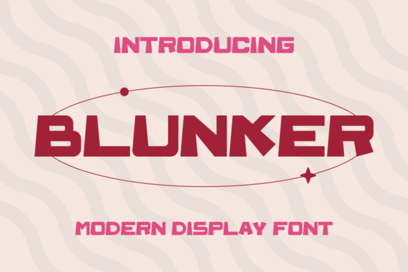Blunker: A Modern Display Font That Elevates Design