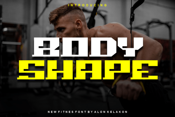 Body Shape: A Modern Font That Elevates Your Creative Vision