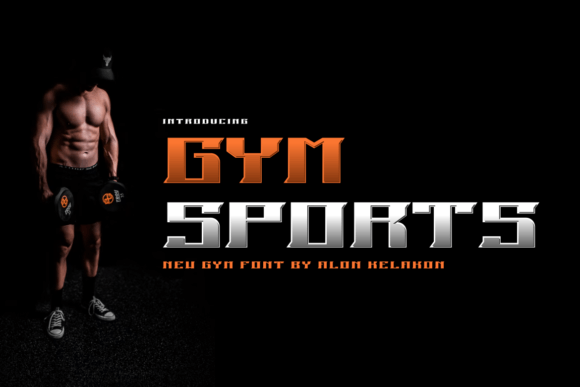 Gym Sports: A Bold and Modern Font for Creative Expression