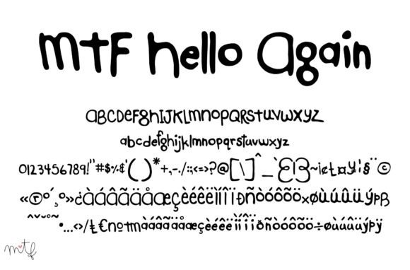 Hello Again: A Font That Speaks Volumes