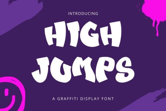 High Jumps: A Bold Expression of Freedom in Typography