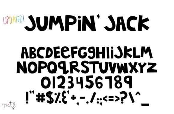 Jumpin Jack: The Bold Font That Brings Your Ideas to Life