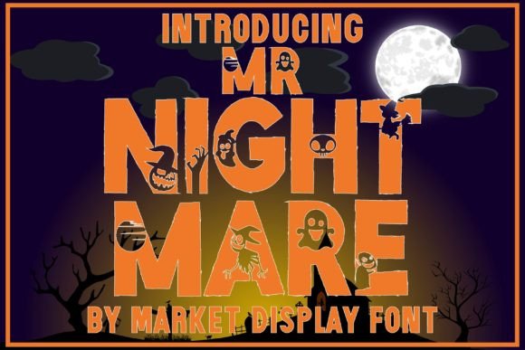 Mr Nightmare: A Spooky Font for Creative Projects