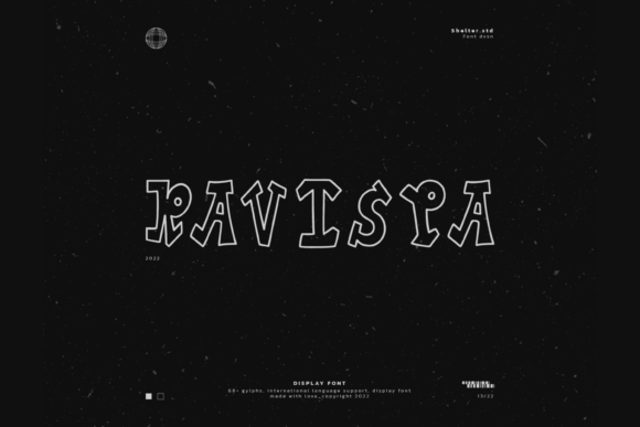 Ravispa: A Playful Font for Creative Projects