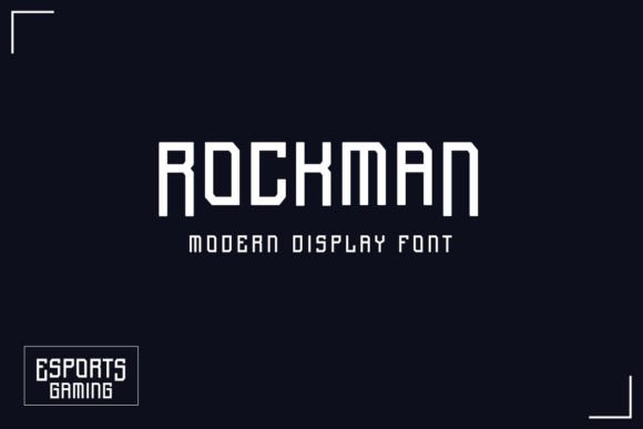 Rockman: A Bold Display Font for Modern Design