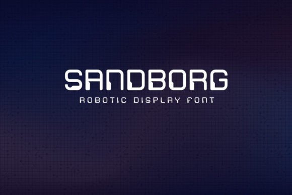 Sandborg: The Futuristic Font That Elevates Modern Design
