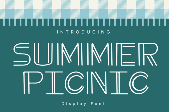 Summer Picnic: A Whimsical Font That Elevates Your Creative Projects