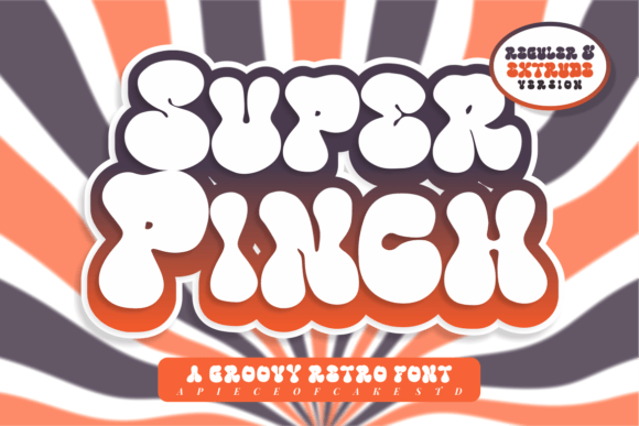 Super Pinch: A Stylish Retro Font for Every Creative Project